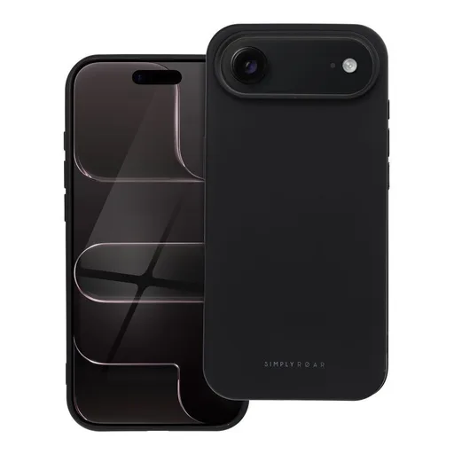 Apple iPhone 17 Air Roar Space hátlap tok (Fekete)