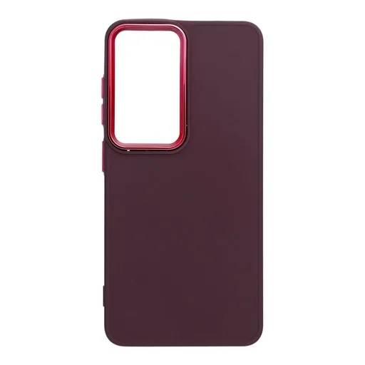 Samsung Galaxy S26 Frame szilikon hátlap tok (Lila)