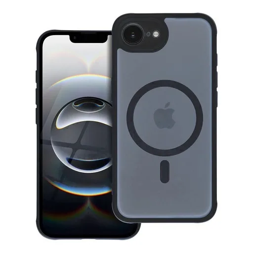 Samsung Galaxy A57 5G Full matte mag magsafe hátlap tok (Fekete)
