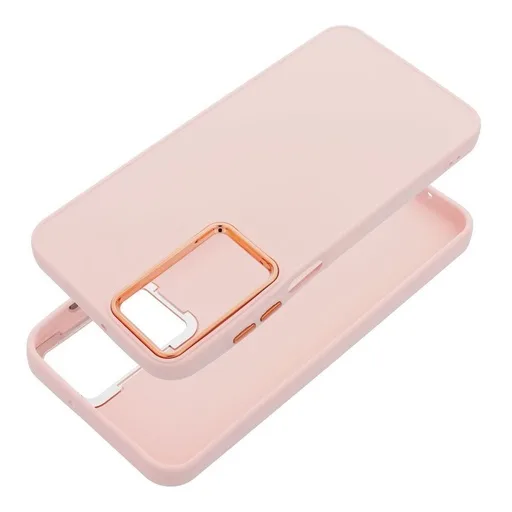 Xiaomi Redmi Note 15 4G / Redmi Note 15 5G Frame szilikon hátlap tok (Rózsaszín)