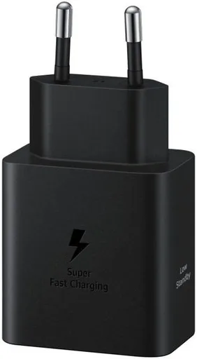 Samsung PD USB-C hálózati gyorstöltő 45W + USB-C kábel (Fekete)