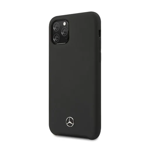 Apple iPhone 11 Pro Mercedes prémium hátlap tok, (Fekete) - MEHCN58SILBK