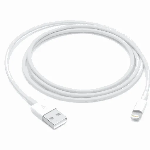 Apple USB-A - Lightning adat- és töltőkábel (Fehér) - 1m (MXLY2)
