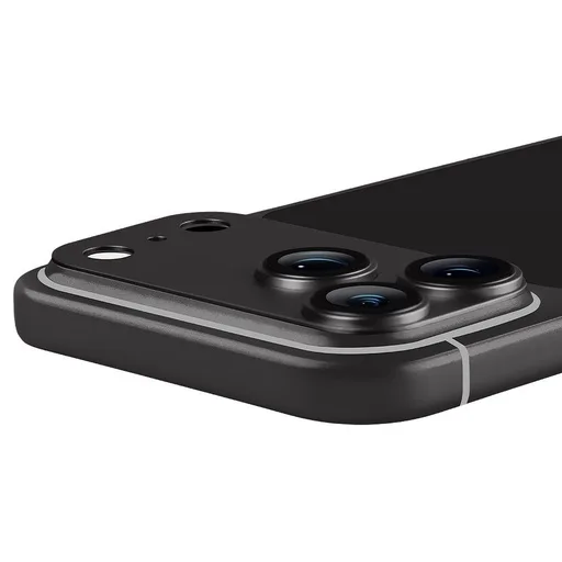 Apple iPhone 18 Pro Max OBAL:ME Camera Lens Glass kamera sziget védőüveg (Fekete)