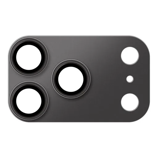 Apple iPhone 18 Pro OBAL:ME Camera Lens Glass kamera sziget védőüveg (Fekete)