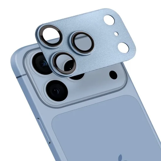 Apple iPhone 18 Pro OBAL:ME Camera Lens Glass kamera sziget védőüveg (Világoskék)