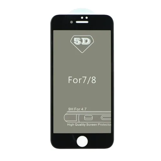 Apple iPhone 12 Pro Max privacy (betekintés szög csökkentett) üvegfólia, átlátszó (fekete keret)