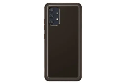 Samsung Galaxy A32 Soft Clear tok (Fekete)