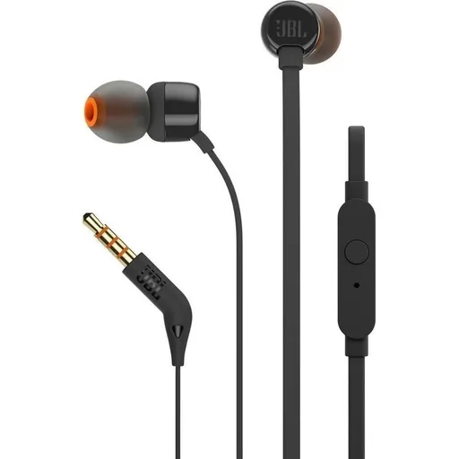JBL T110 headset (jack 3,5mm) mikrofonos, fekete