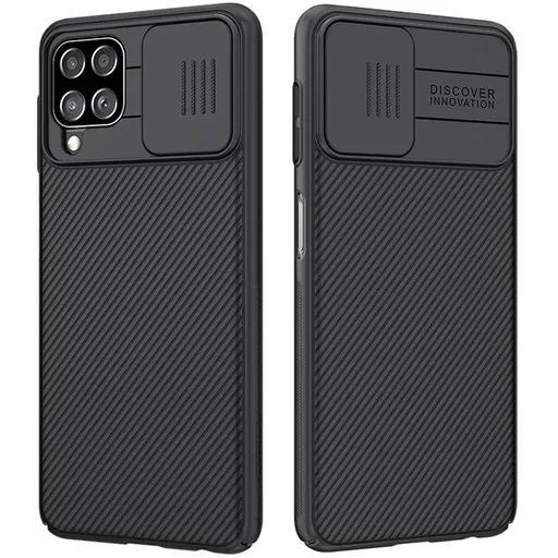 Samsung Galaxy A22 4G Nillkin CamShield hátlap tok (Fekete)