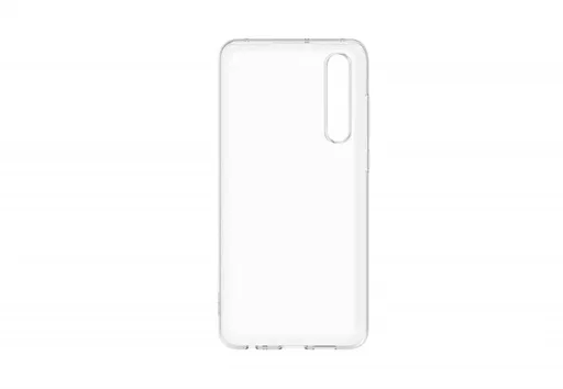 Huawei P30 protective silicone gyári hátlap tok (Átlátszó)
