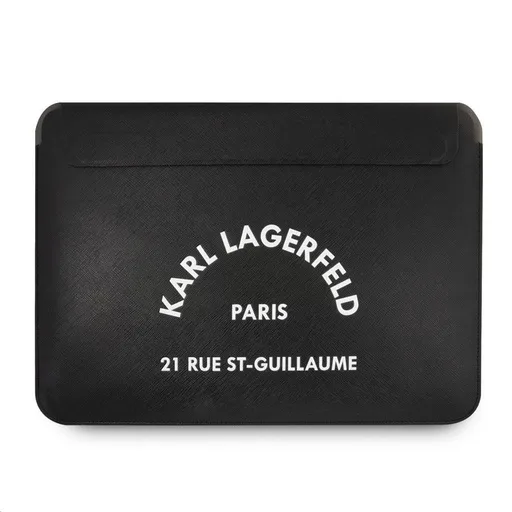 Apple MacBook Air/Pro Karl Lagerfeld RSG Logo Sleeve tok (Fekete) – KLCS133RSGSFBK