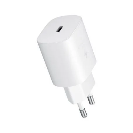 Samsung PD gyorstöltő USB-C kábellel 25W (Fehér)
