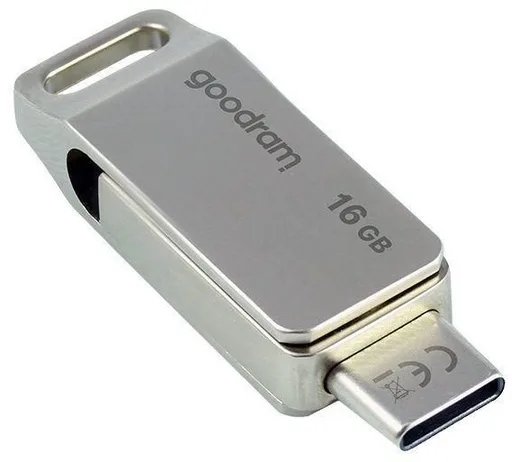 ODA3 0160S0R11 16GB USB 3.2 USB-C pendrive, szürke