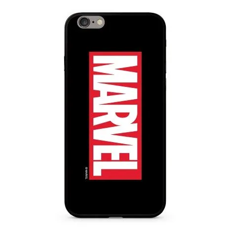 Apple iPhone XR Marvel Marvel 005 üveg hátlap tok, fekete - MPCMV2107