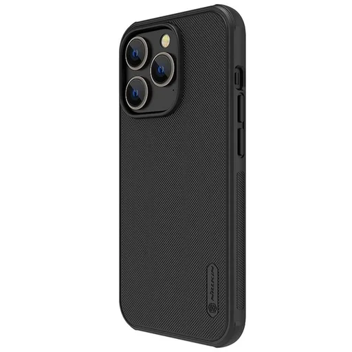 Apple iPhone 14 Pro Max Nillkin Super Frosted Shield Pro hátlap tok (Fekete)