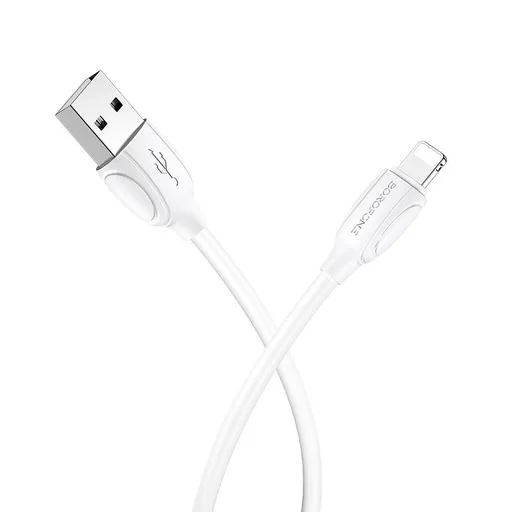 Borofone BX19 lightning kábel, 1m, fehér
