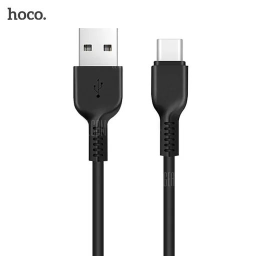Hoco X20 microUSB kábel, 2A, 1m, fekete