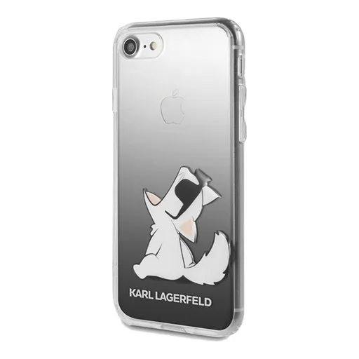 Apple iPhone 7/8/SE 2 Karl Lagerfeld Choupette Fun tok (Fekete) – KLHCI8CFNRCBK