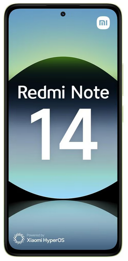 Xiaomi Redmi Note 14 4G Dual Sim 8GB RAM 256GB (Zöld) front