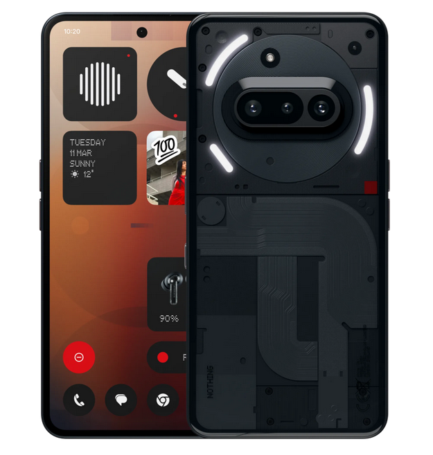 Nothing Phone 3a 5G Dual Sim 8GB RAM 128GB (Black)