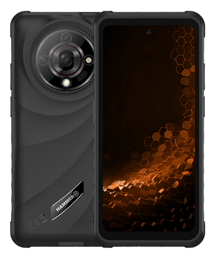 Hammer Iron 6 Dual Sim 6GB RAM 128GB (Fekete)