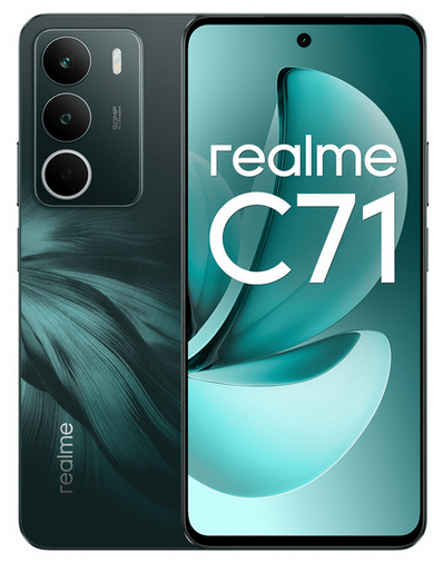 Realme C71 Dual Sim 8GB RAM 256GB (Sötétzöld)