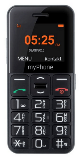 myPhone HALO Easy (Fekete)