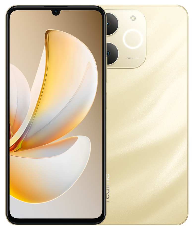 Realme Note 70T Dual Sim 4GB RAM 256GB (Arany)