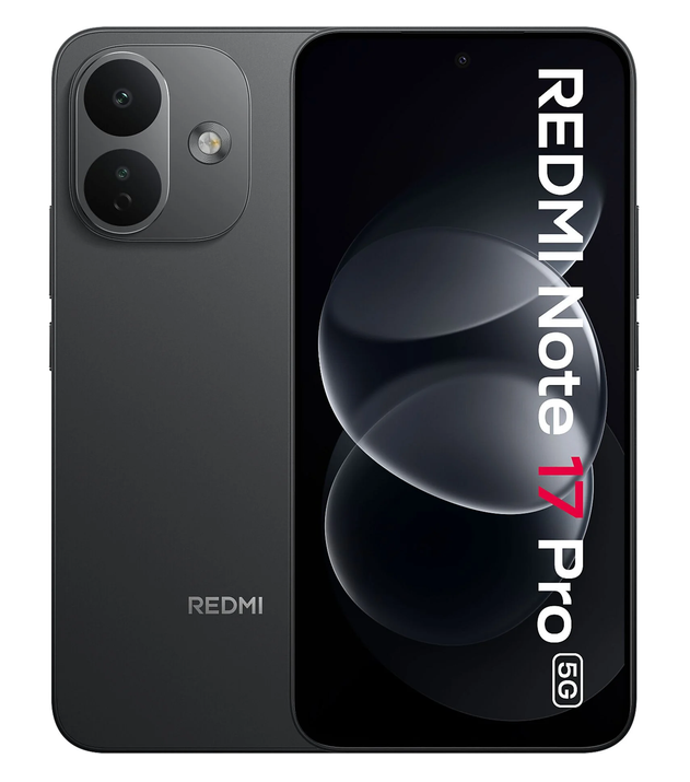 Xiaomi Redmi Note 17 Pro 5G Dual Sim 6GB RAM 256GB (Fekete)
