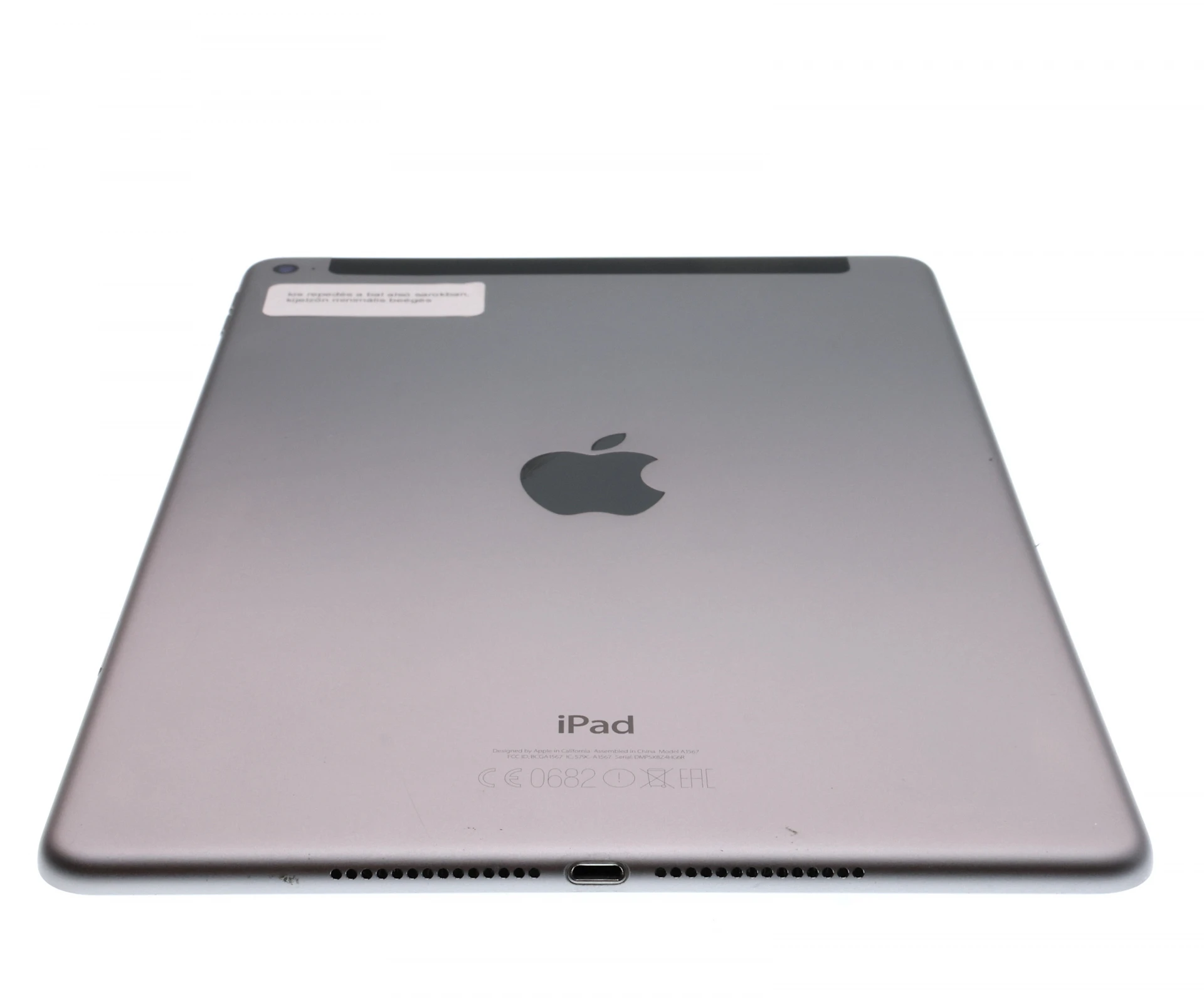 Apple iPad Air 2 9,7" Wifi +Cellular, A1567, 32 GB, Space Gray, "B"