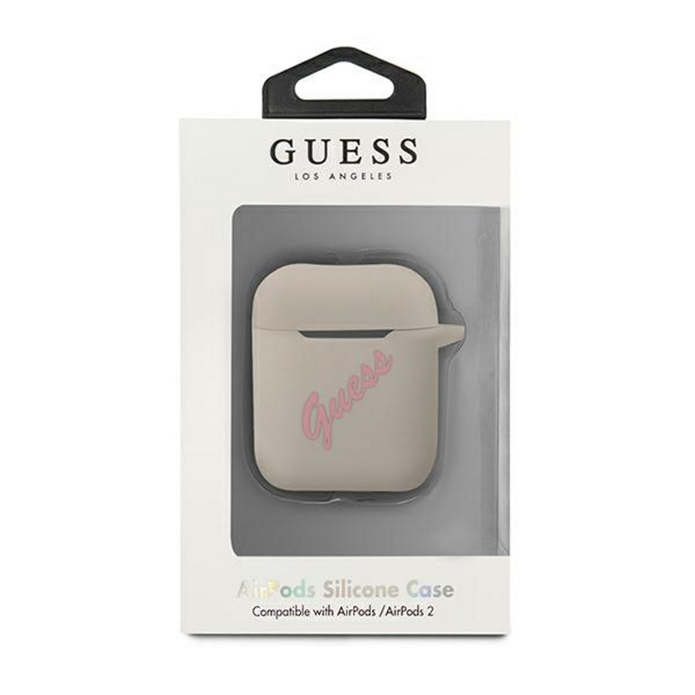 Apple Airpods 1/2 GUESS Vintage tok (Szürke - GUACA2LSVSGP) 0