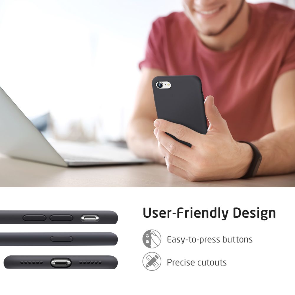 Apple iPhone 11 (6,1") ESR Yippee hátlap tok, fekete 3