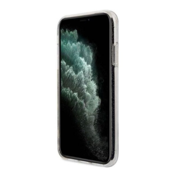 Apple iPhone 11 Karl Lagerfeld IML Glitter Karl and Choupette NFT tok (Átlátszó) – KLHCN61HNKCTGT 2