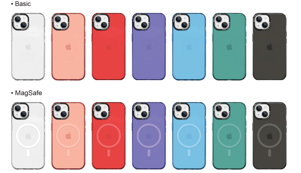 Apple iPhone 11 MOLAN CANO rainbow TPU MAGSAFE hátlap tok (Piros) 0