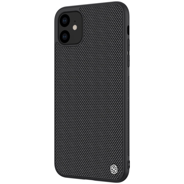 Apple iPhone 11 Nillkin textured hátlap tok (Fekete) 0