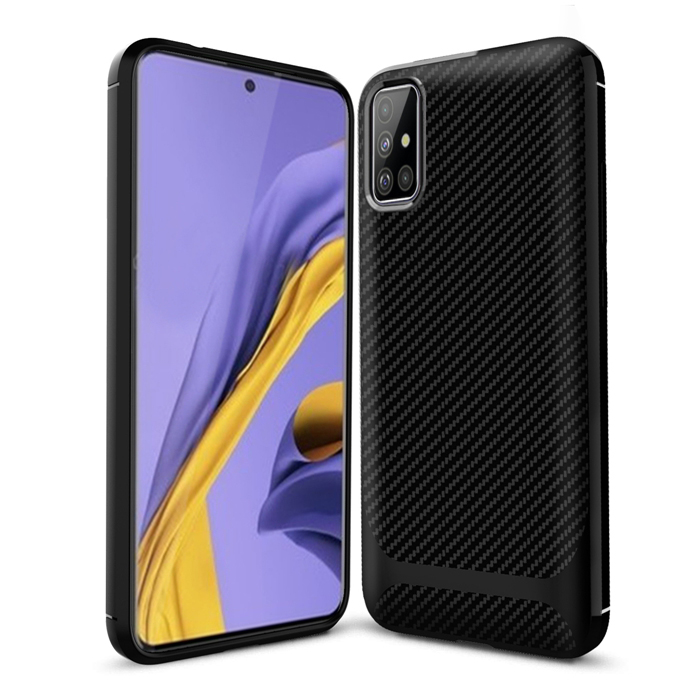 Apple iPhone 11 Pro carbon protect hátlap tok (Fekete)