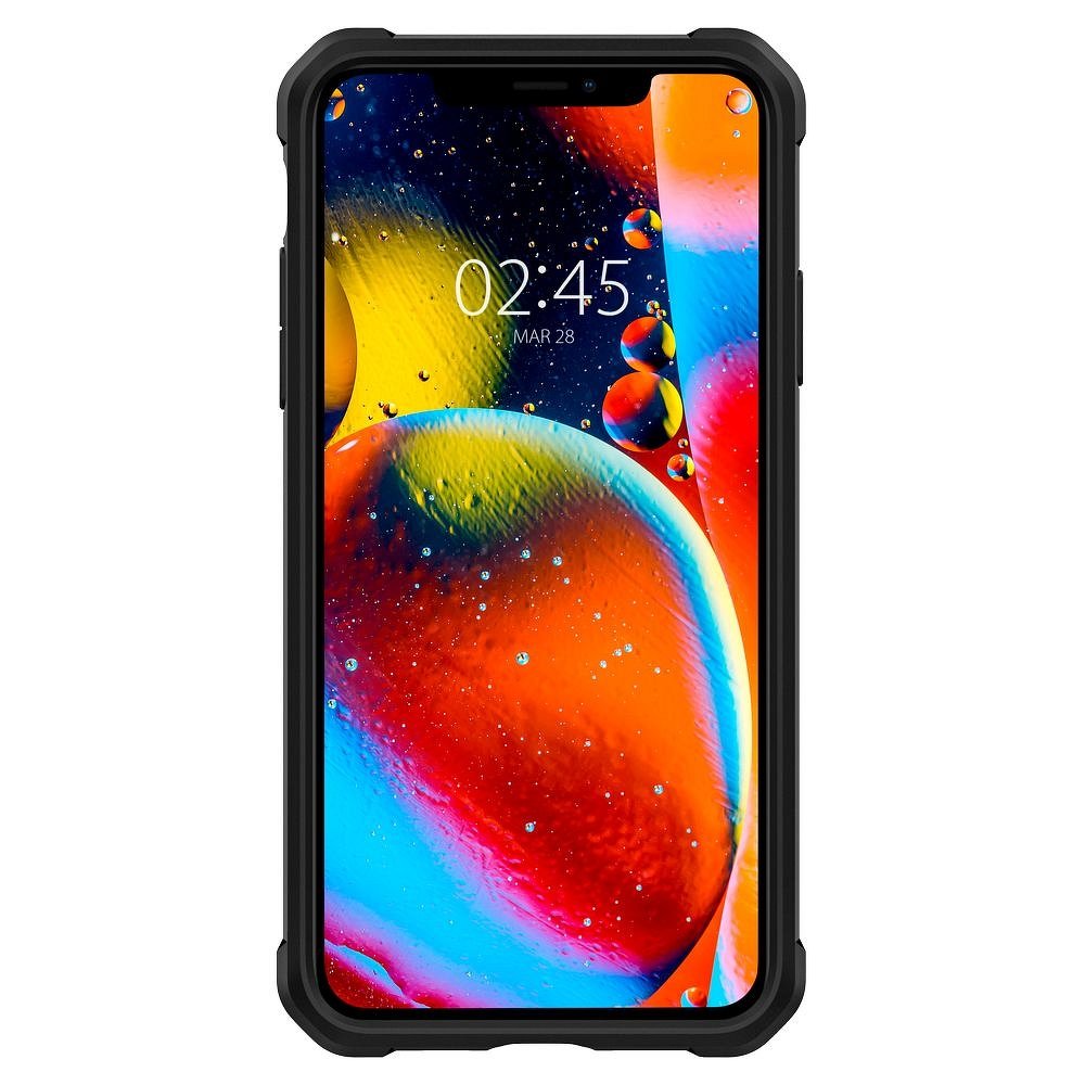 Apple iPhone 11 Pro (5,8") Spigen Gauntlet ütésálló hátlap tok, gunmetal 2