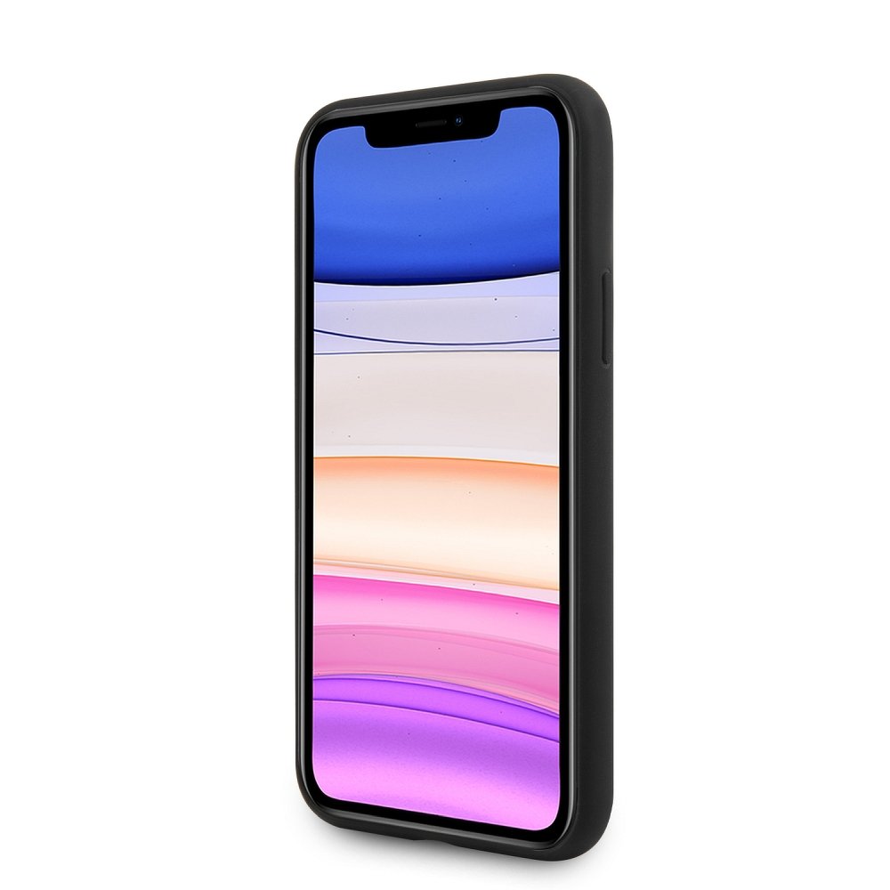 Apple iPhone 11 Pro U.S. POLO prémium hátlap tok, (Fekete) - USHCN58PUBK 3