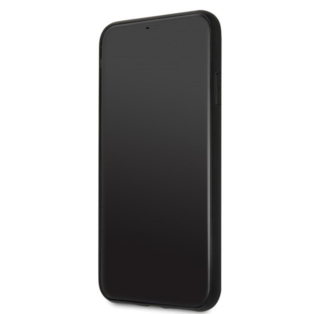 Apple iPhone 11 Pro Max GUESS iridescent prémium hátlap tok (Fekete - GUHCN65LGMLBK) 0