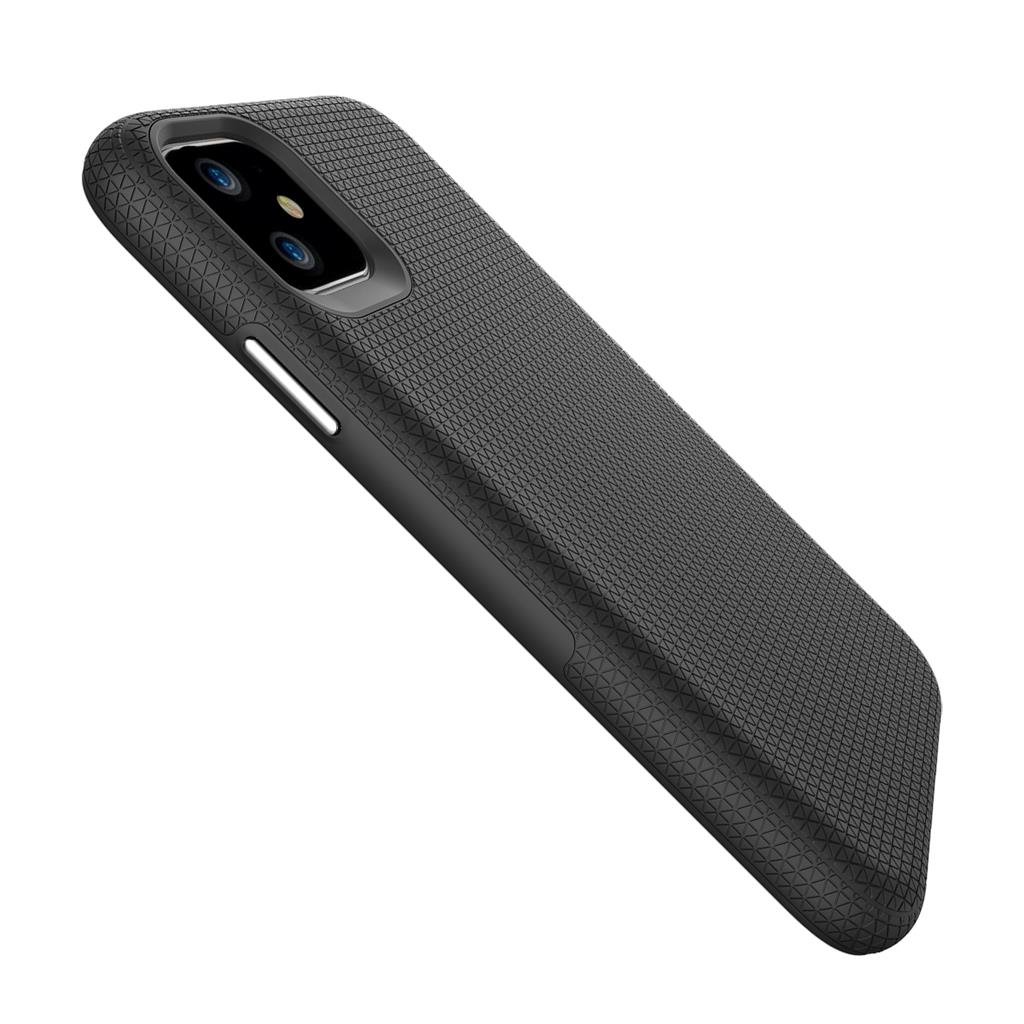 Apple iPhone 11 TOKO Triangle hátlap tok (Fekete)