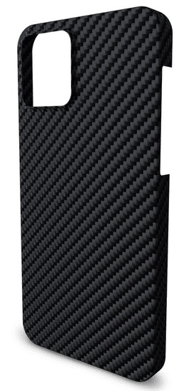 Apple iPhone 12 aramid carbon magsafe ütésálló hátlap tok (Fekete)
