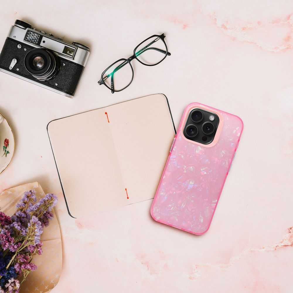 Apple iPhone 12 / iPhone 12 Pro TUTTI FRUTTI hátlap tok (Rózsaszín)