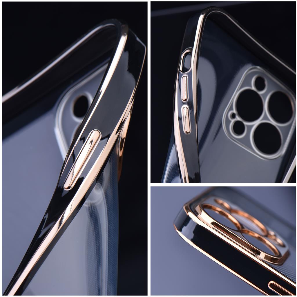 Apple iPhone 12 Pro Forcell lux szilikon hátlap tok (Fekete) 4