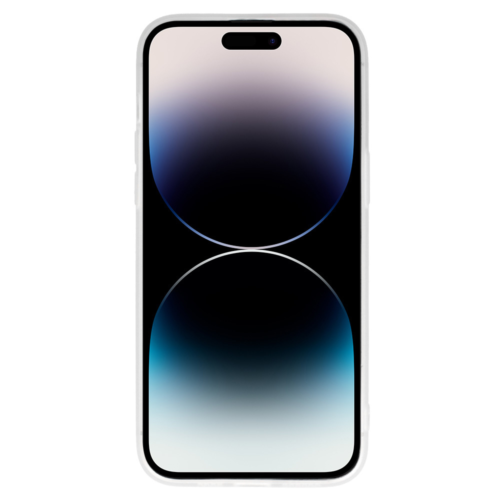 Apple iPhone 12 Pro liquid glitter camera hátlap tok (Átlátszó)