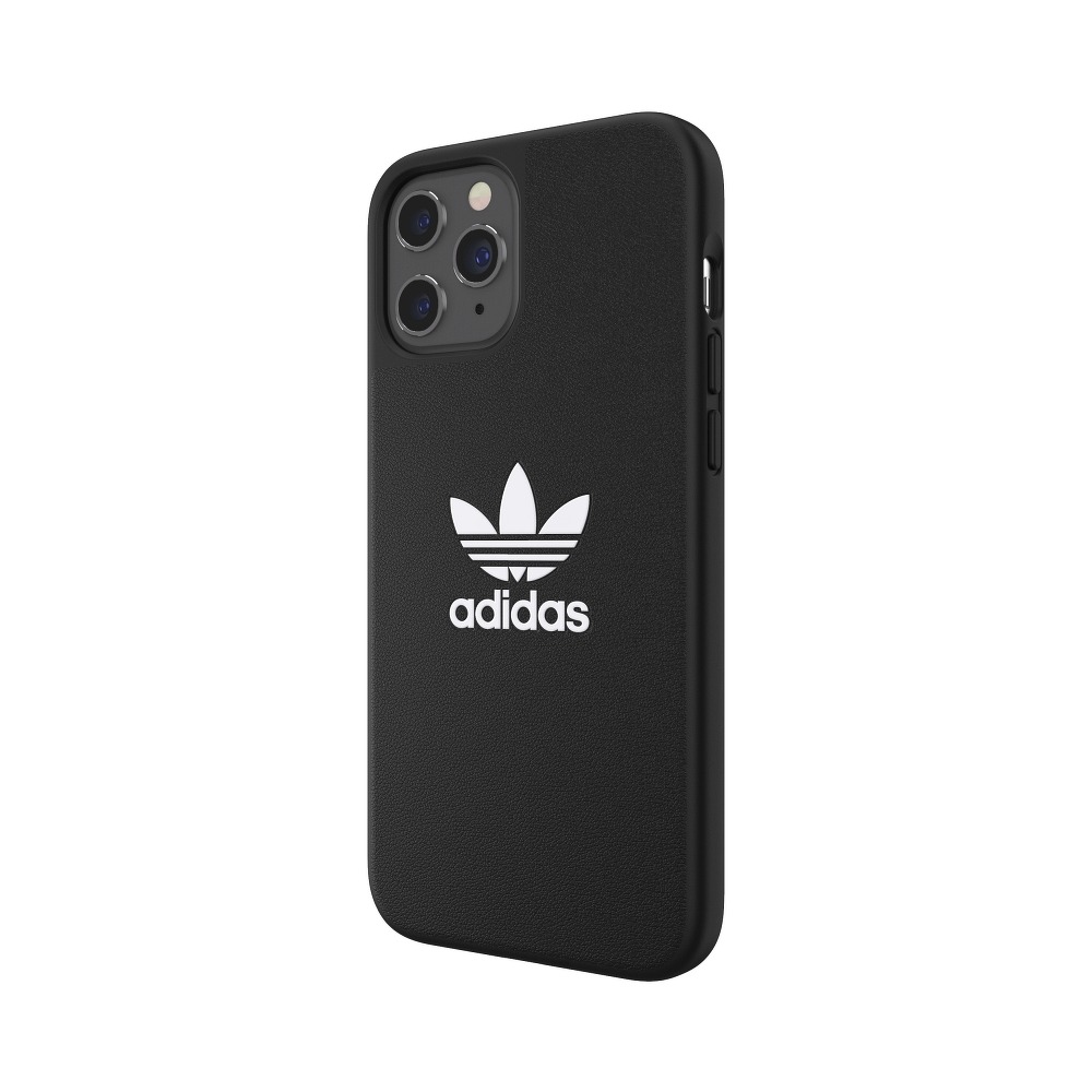 Apple iPhone 12 Pro Max (6,7") Adidas Moulded prémium hátlap tok, fekete-fehér
