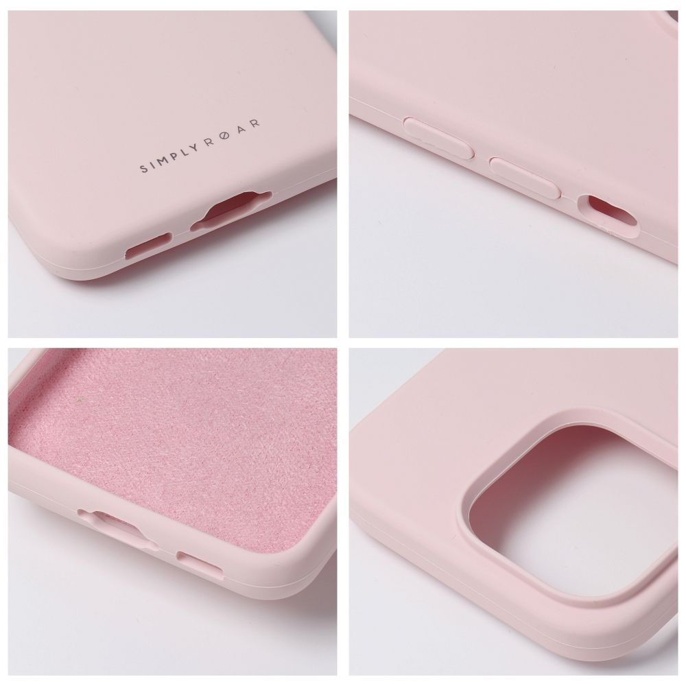 Apple iPhone 12 Pro Max Roar Cloud Skin hátlap tok (világos rózsaszín)