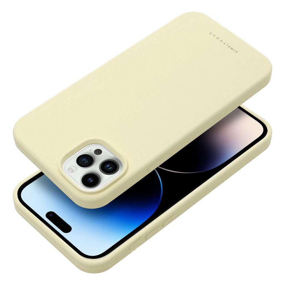 Apple iPhone 12 Pro Max Roar Cloud Skin hátlap tok (világos sárga)