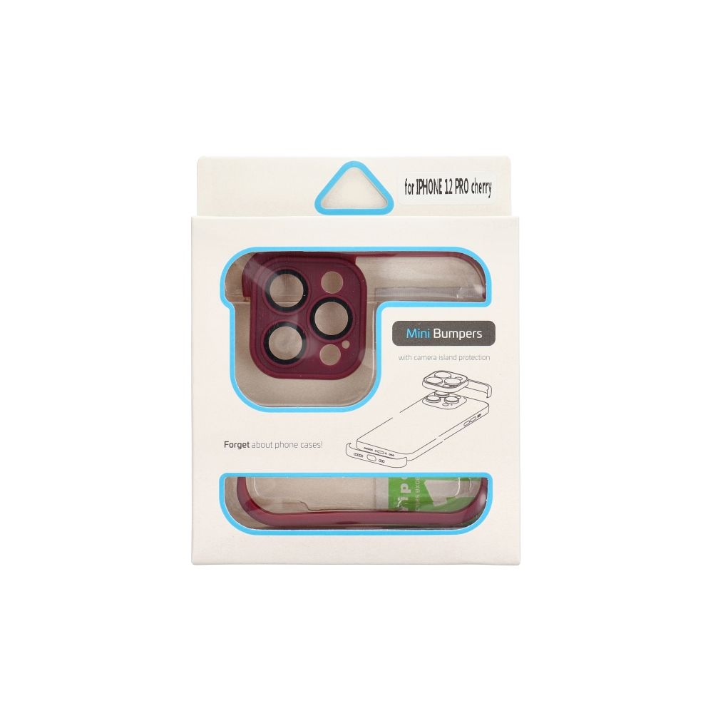Apple iPhone 12 Pro Mini Bumpers tok kameravédelemmel (Cseresznye)