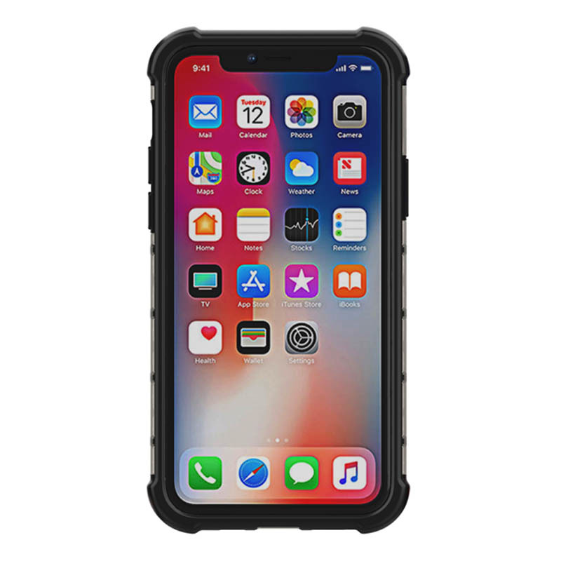 Apple iPhone 12 / iPhone 12 Pro Honey armor hátlap tok (Fekete) 0